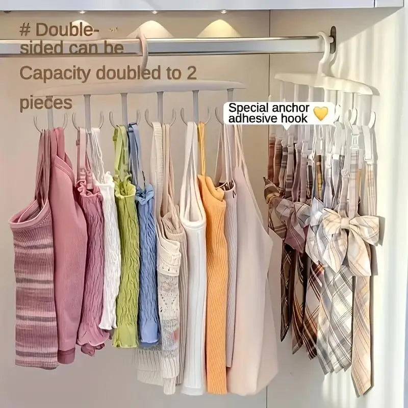 12-Hook Rotating Closet Organiser Hanger