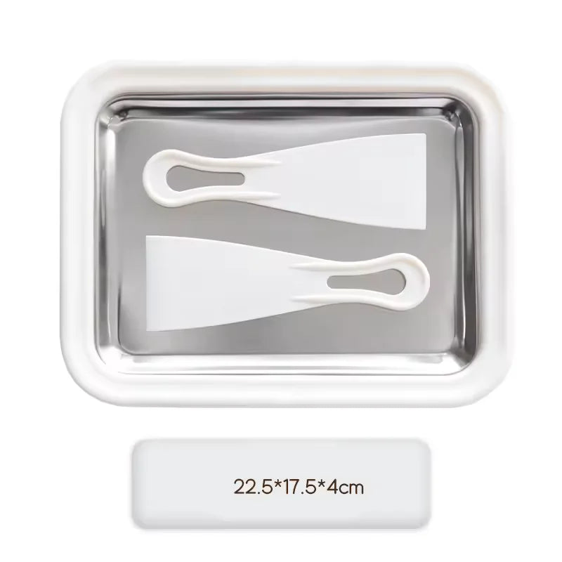 ModWellLiving Rolled Ice Cream Maker Pan — Aluminium Freeze Pan for DIY Ice Cream Rolls & Frozen Yogurt, 22.5cm