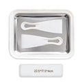 ModWellLiving Rolled Ice Cream Maker Pan — Aluminium Freeze Pan for DIY Ice Cream Rolls & Frozen Yogurt, 22.5cm