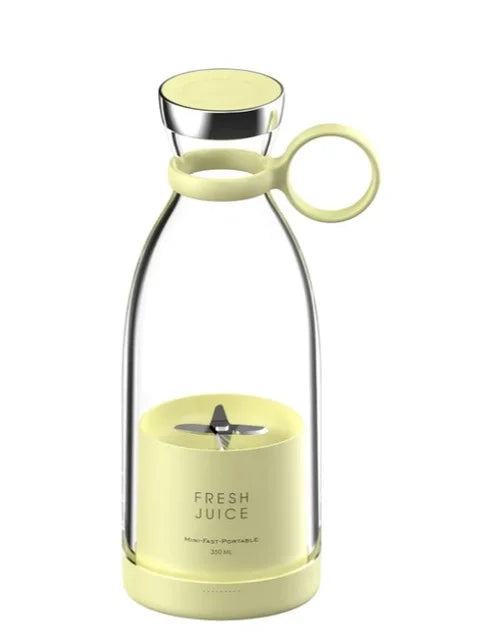 ModWellLiving Portable Mini Electric Juicer Blender — USB Rechargeable Fruit Mixer & Smoothie Maker