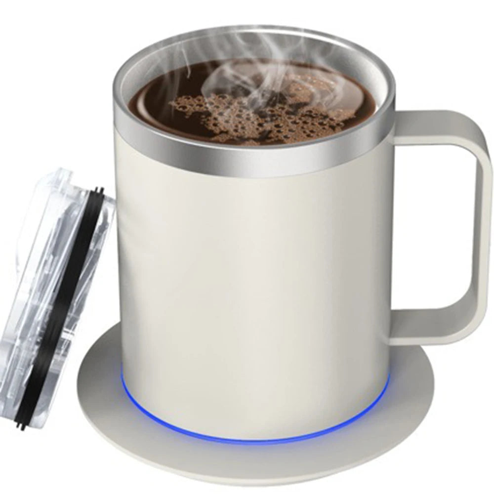 Smart Self-Heating Coffee Mug — USB Temperature Control Desk Mug, 350ml