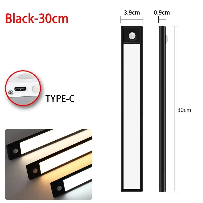 LED Motion Sensor Light — Under Cabinet, Wardrobe & Kitchen Bar Light