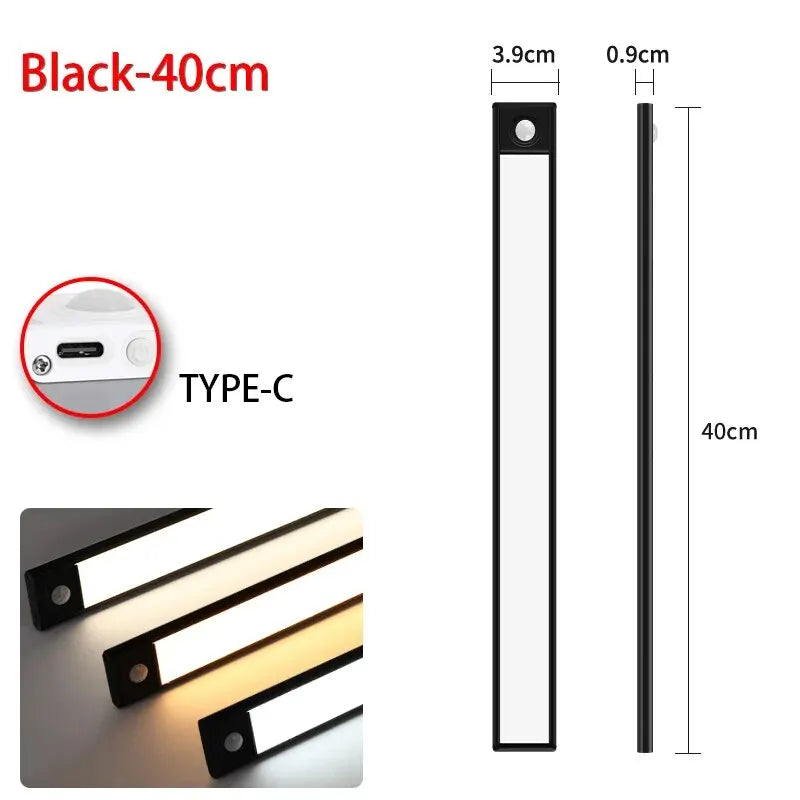 LED Motion Sensor Light — Under Cabinet, Wardrobe & Kitchen Bar Light