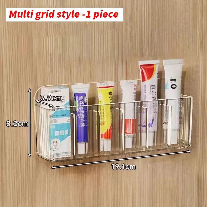 Wall-Mounted Multi-Function Storage Box – Cosmetic & Medicine Organizer