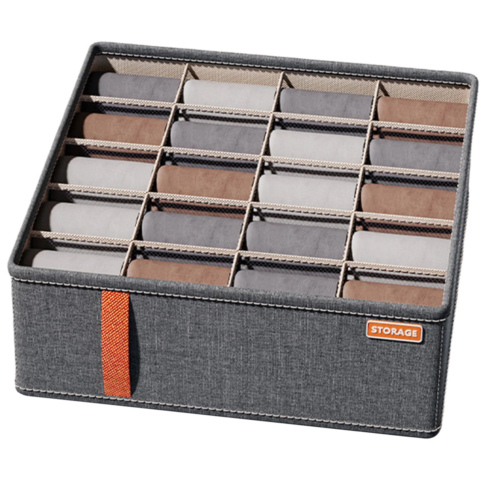 Adjustable Grid Wardrobe Organiser Storage Box
