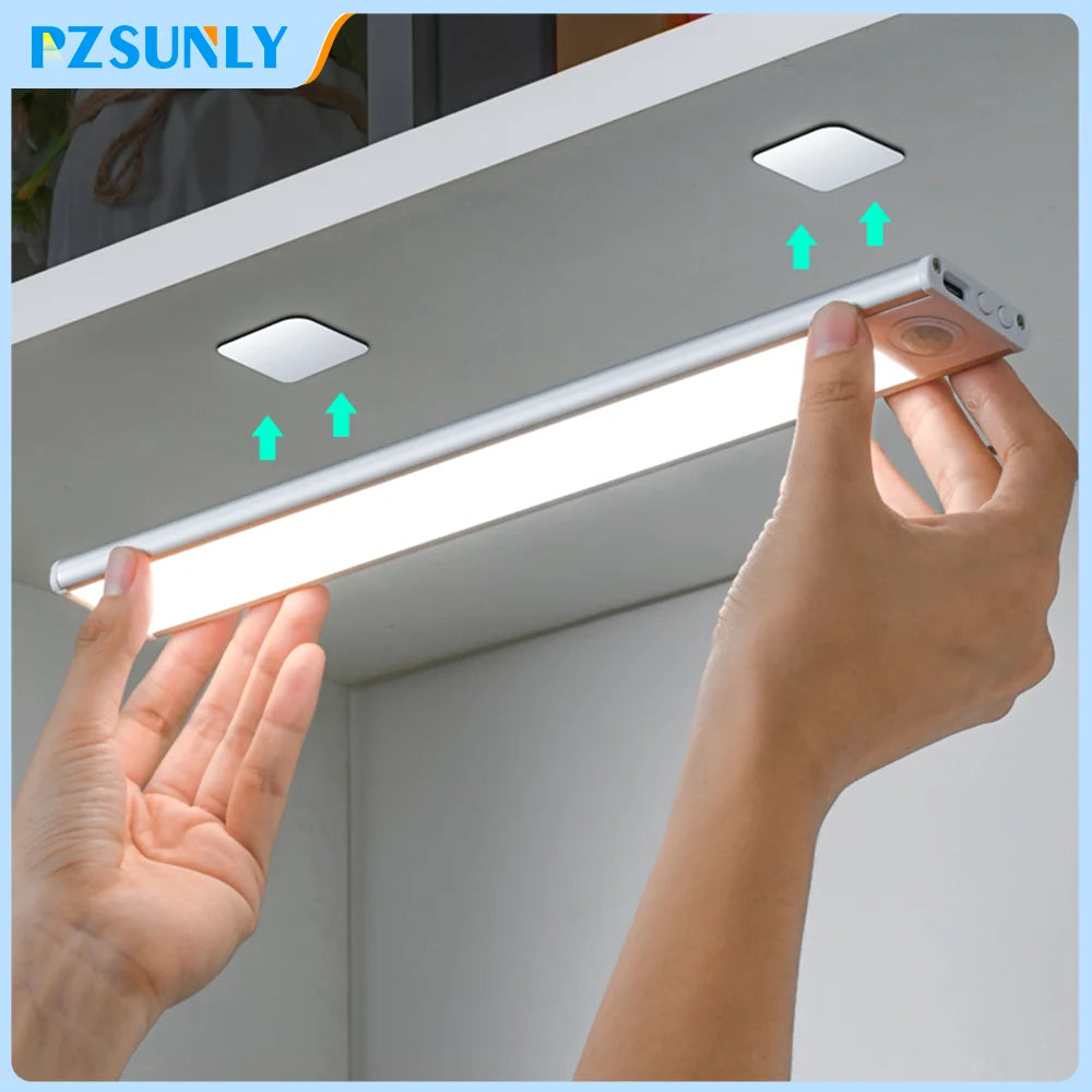 LED Motion Sensor Light — Under Cabinet, Wardrobe & Kitchen Bar Light