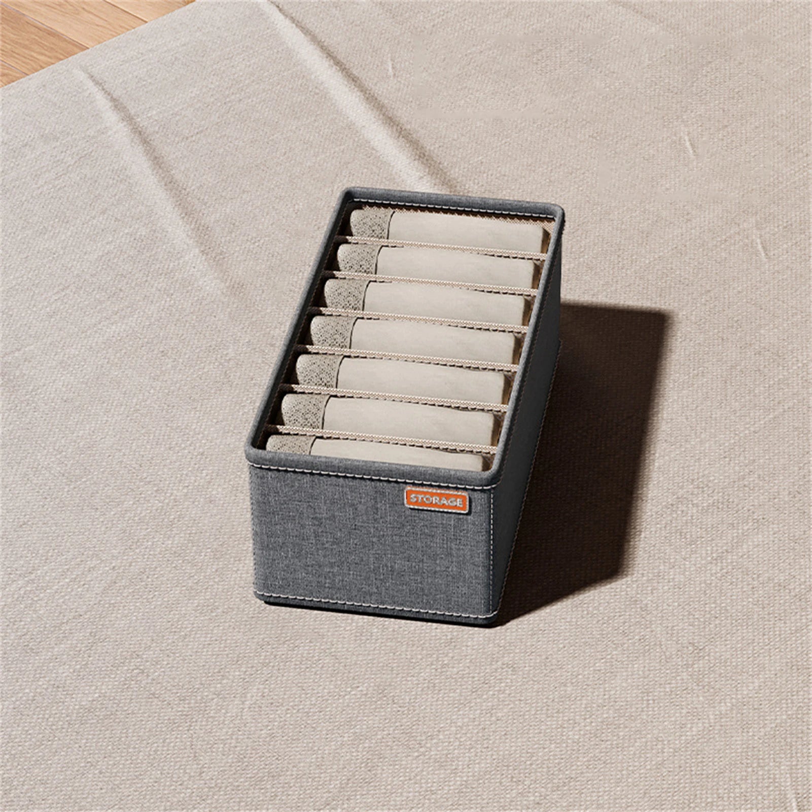 Adjustable Grid Wardrobe Organiser Storage Box