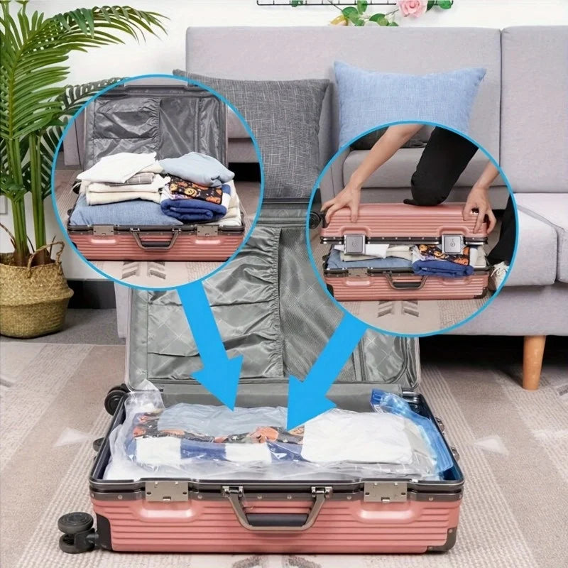 Vacuum Storage Bags — Space-Saving Compression Bags for Clothes & Bedding