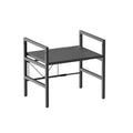 Expandable 2-Tier Microwave & Kitchen Countertop Rack with Hooks