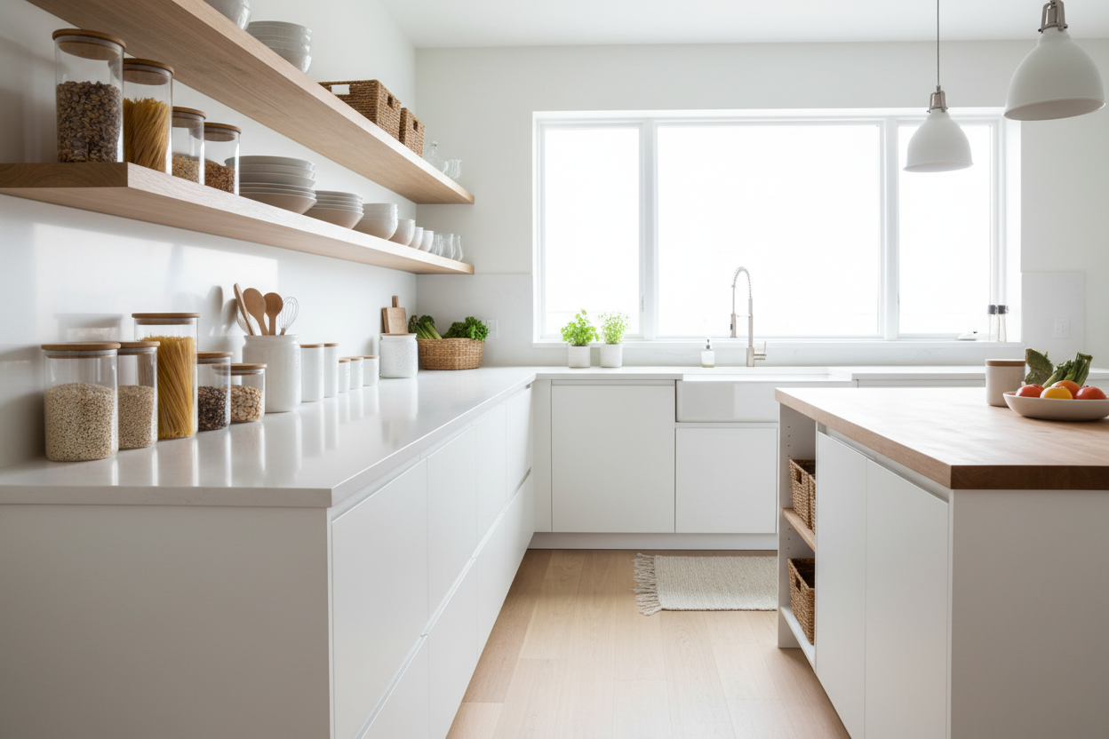Modern kitchen countertop